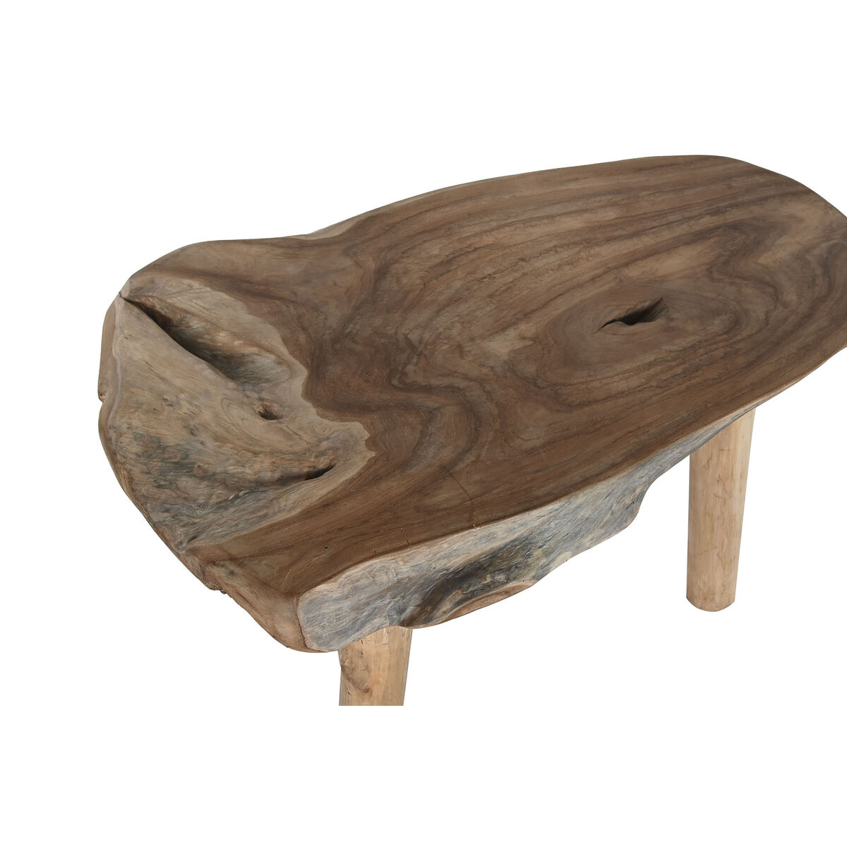 Mesa de Centro Home ESPRIT Natural 118 x 76 x 47 cm 2 S3059367_1