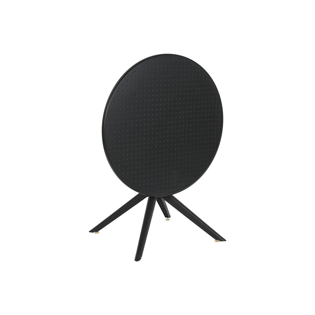 Mesa de Comedor Home ESPRIT Negro Metal Polipropileno 80 x 80 x 75 cm 3 S3060221_2