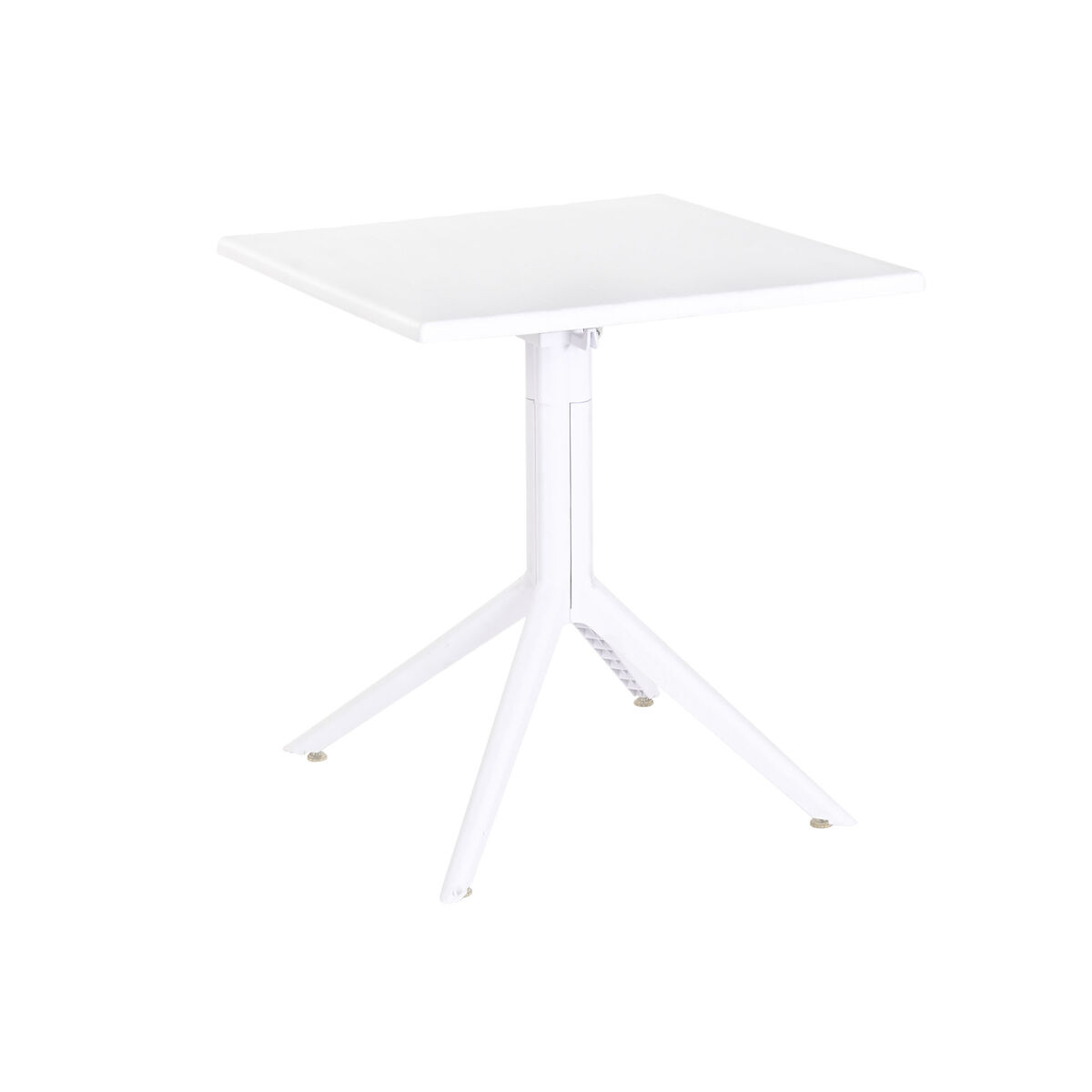 Mesa de Comedor Home ESPRIT Blanco Metal Polipropileno 70 x 70 x 75 cm 2 S3060222_1