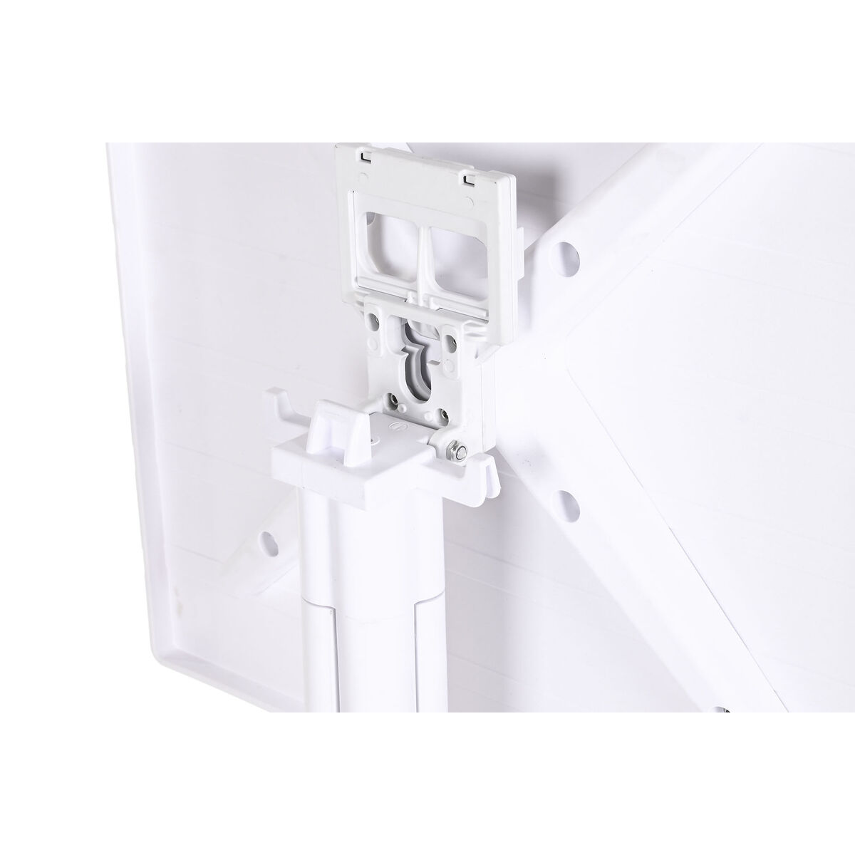 Mesa de Comedor Home ESPRIT Blanco Metal Polipropileno 70 x 70 x 75 cm 4 S3060222_3