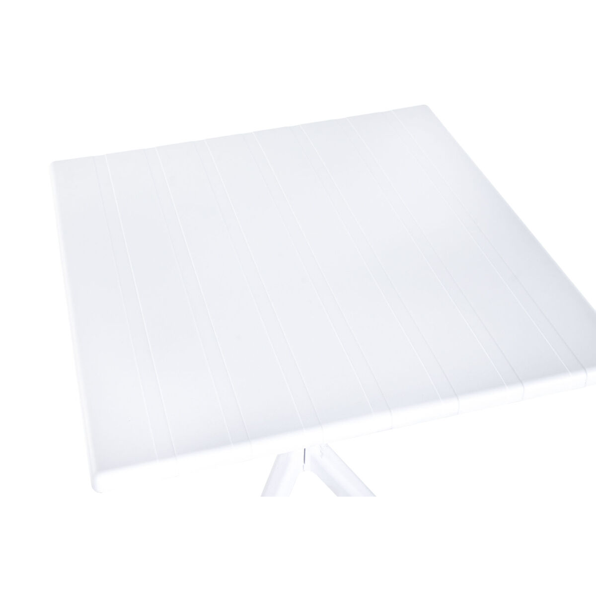 Mesa de Comedor Home ESPRIT Blanco Metal Polipropileno 70 x 70 x 75 cm 5 S3060222_4