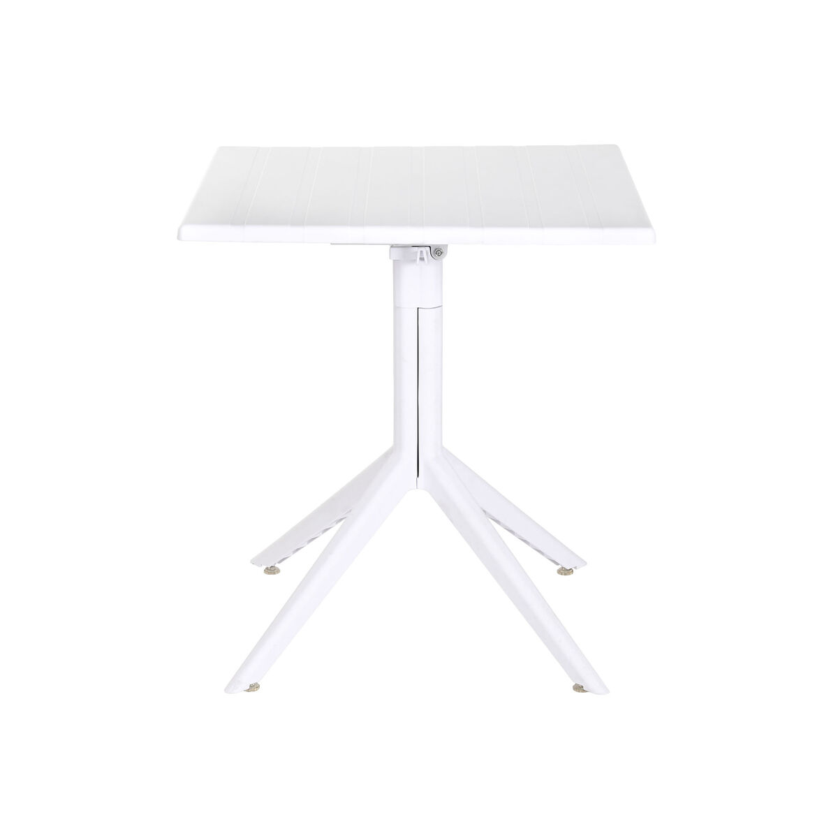 Mesa de Comedor Home ESPRIT Blanco Metal Polipropileno 70 x 70 x 75 cm 1 S3060222_0
