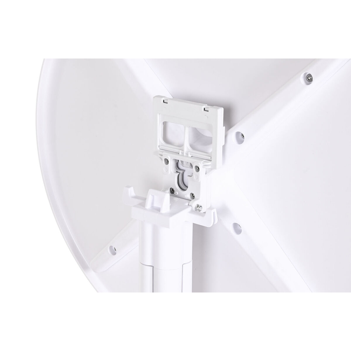 Mesa de Comedor Home ESPRIT Blanco Metal Polipropileno 80 x 80 x 75 cm 4 S3060223_3