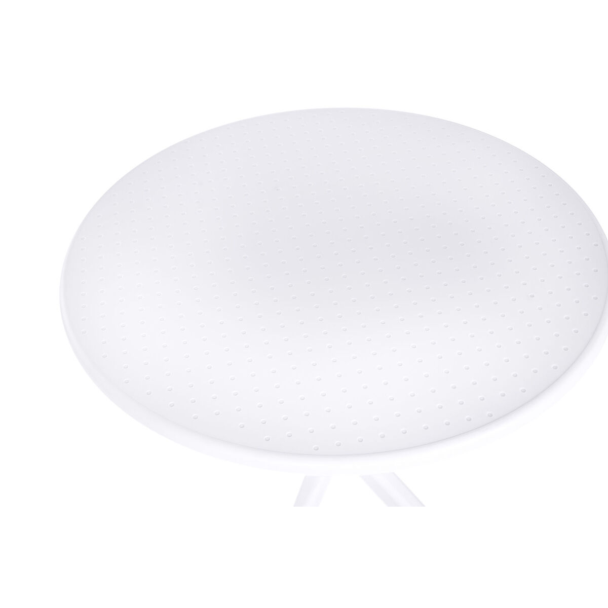 Mesa de Comedor Home ESPRIT Blanco Metal Polipropileno 80 x 80 x 75 cm 5 S3060223_4