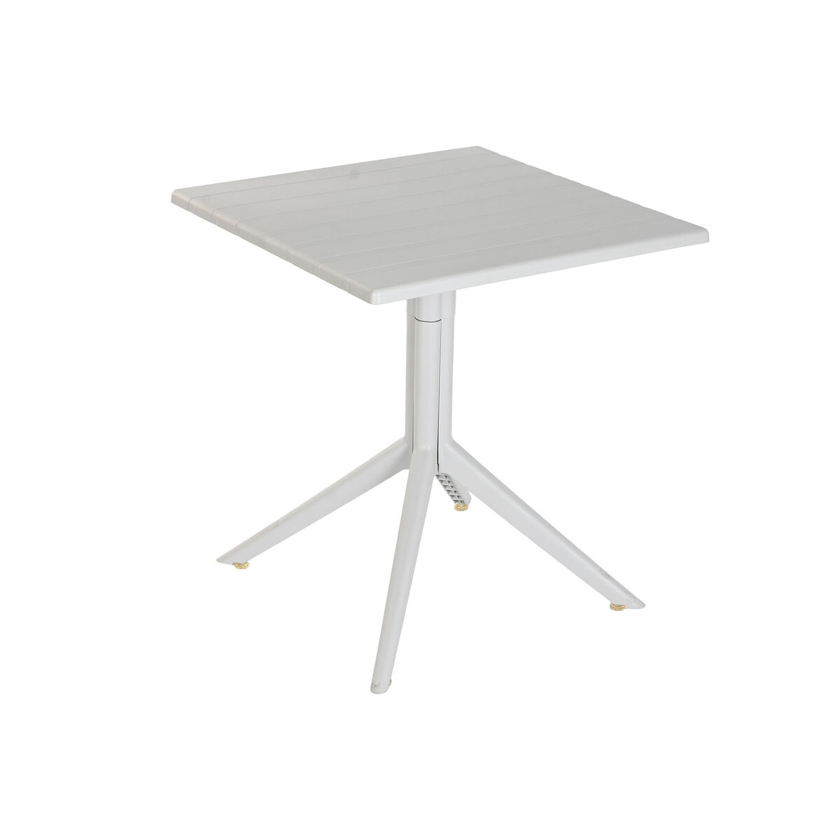 Mesa de Comedor Home ESPRIT Gris Metal Polipropileno 70 x 70 x 75 cm 2 S3060224_1