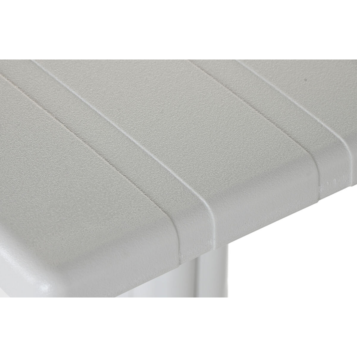 Mesa de Comedor Home ESPRIT Gris Metal Polipropileno 70 x 70 x 75 cm 6 S3060224_5