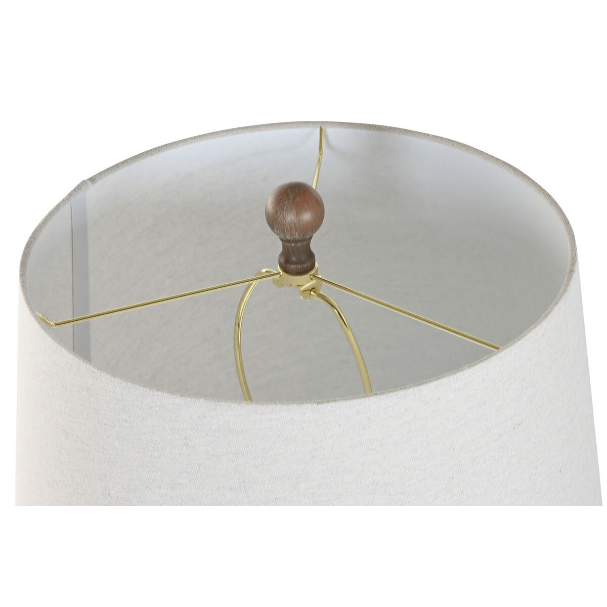 Lámpara de Pie Home ESPRIT Marrón Crema 50 W 220 V 38 x 38 x 150 cm (3 Piezas) 7 S3059885_6