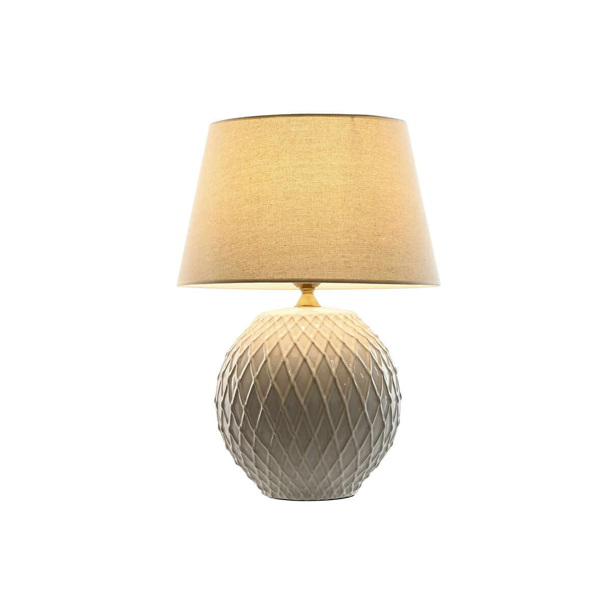 Lámpara de mesa Home ESPRIT Blanco 50 W 220 V 2 S3059818_1