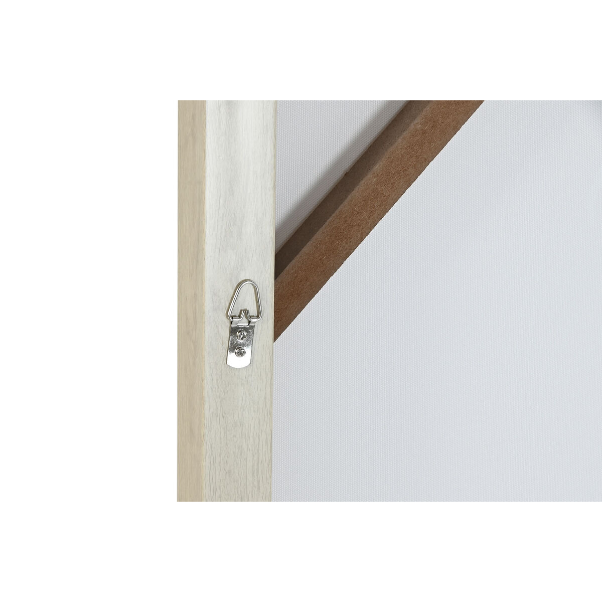 Lienzo Home ESPRIT Blanco Beige Vestido Escandinavo 82,5 x 3,5 x 82,5 cm (2 Unidades) 4 S3060039_3