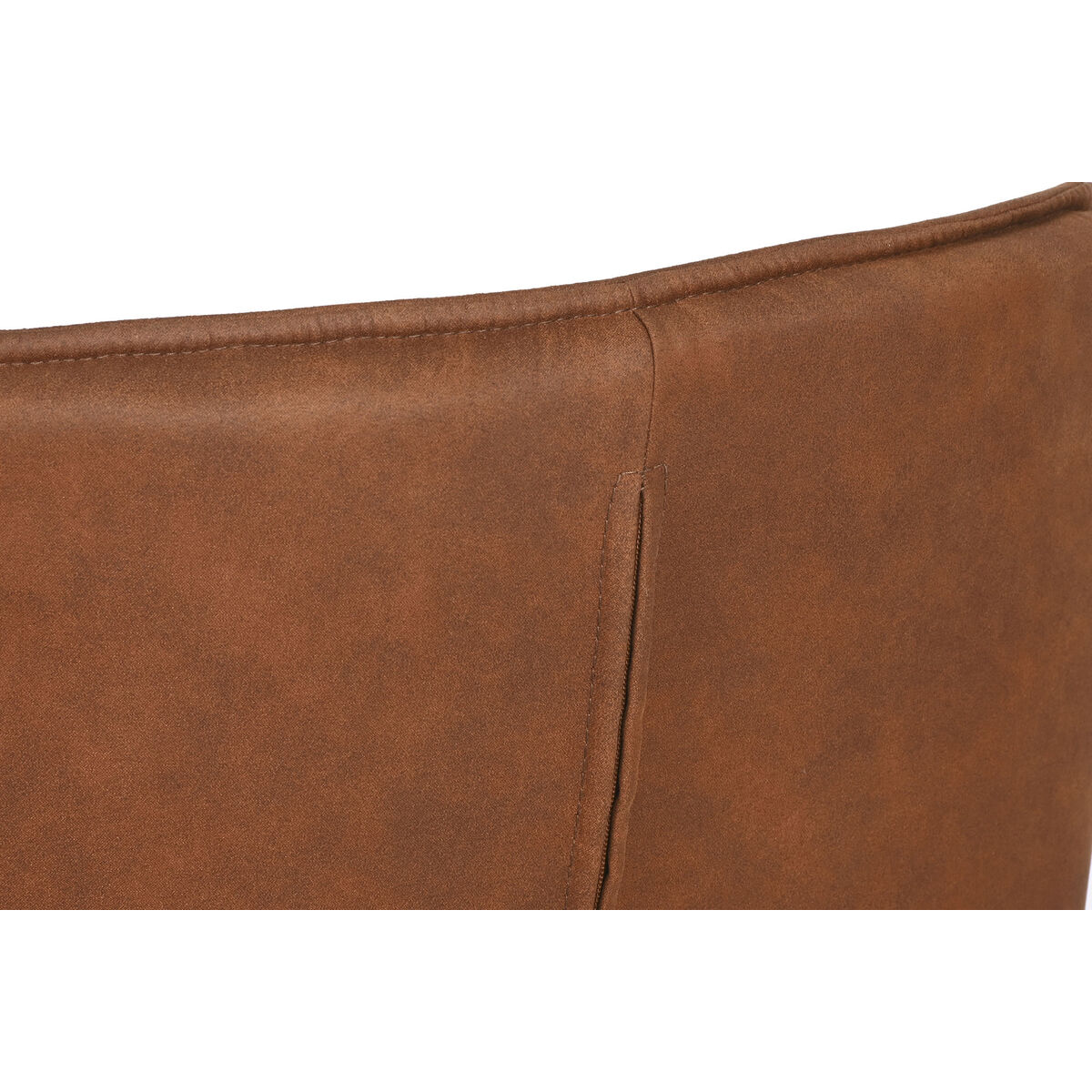 Silla de Comedor Home ESPRIT Negro Camel Metal Microfibra 64 x 67 x 85 cm 67 x 64 x 83 cm 8 S3060624_7