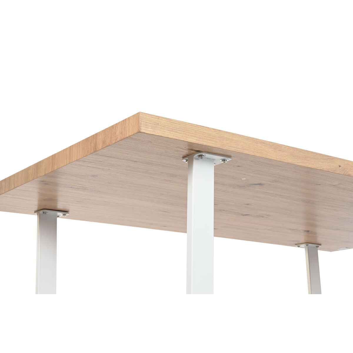 Mesa de Comedor Home ESPRIT Marrón Negro Hierro Madera MDF 160 x 90 x 75 cm 4 S3060867_3