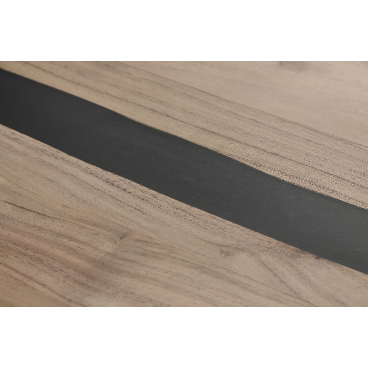 Mesa de Comedor Home ESPRIT Metal Madera de acacia 200 x 100 x 76 cm 4 S3061082_3