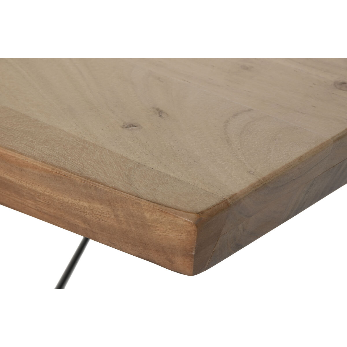 Mesa de Comedor Home ESPRIT Metal Madera de acacia 220 x 100 x 76 cm 4 S3061083_3