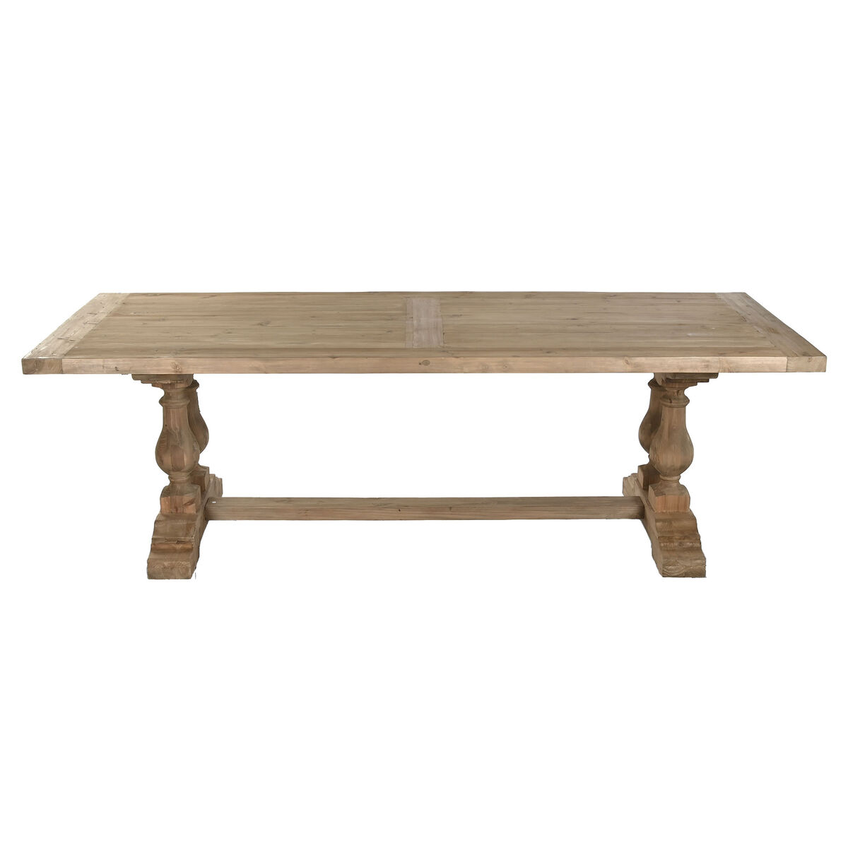 Mesa de Comedor Home ESPRIT Abeto Madera Reciclada 240 x 100 x 76 cm 4 S3060851_3