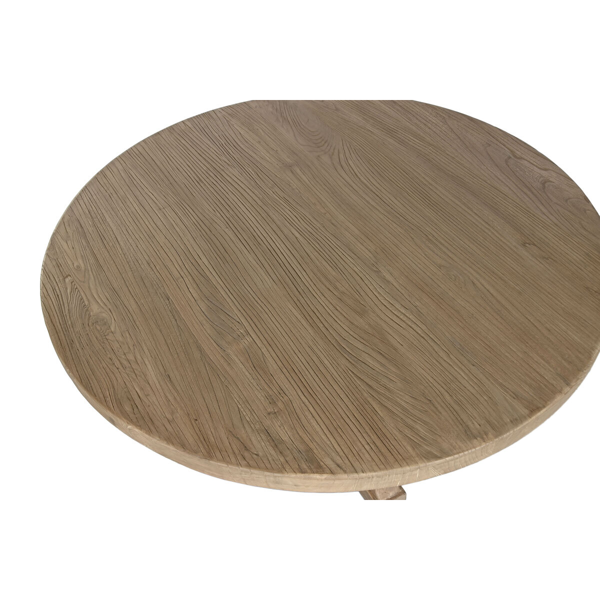 Mesa de Comedor Home ESPRIT Natural Madera de olmo 120 x 120 x 76 cm 2 S3061007_1