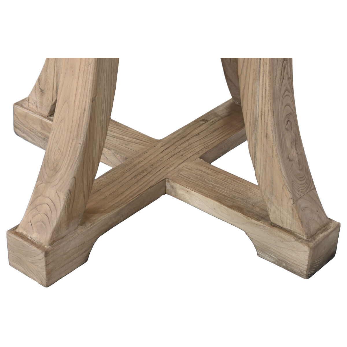 Mesa de Comedor Home ESPRIT Natural Madera de olmo 120 x 120 x 76 cm 4 S3061007_3