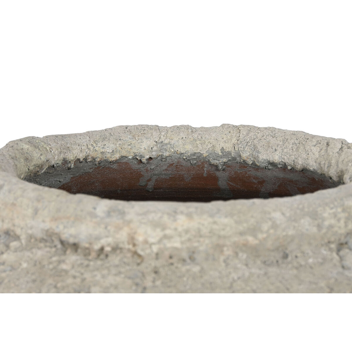 Jarrón Home ESPRIT Gris Terracota 40 x 40 x 55 cm 4 S3061213_3