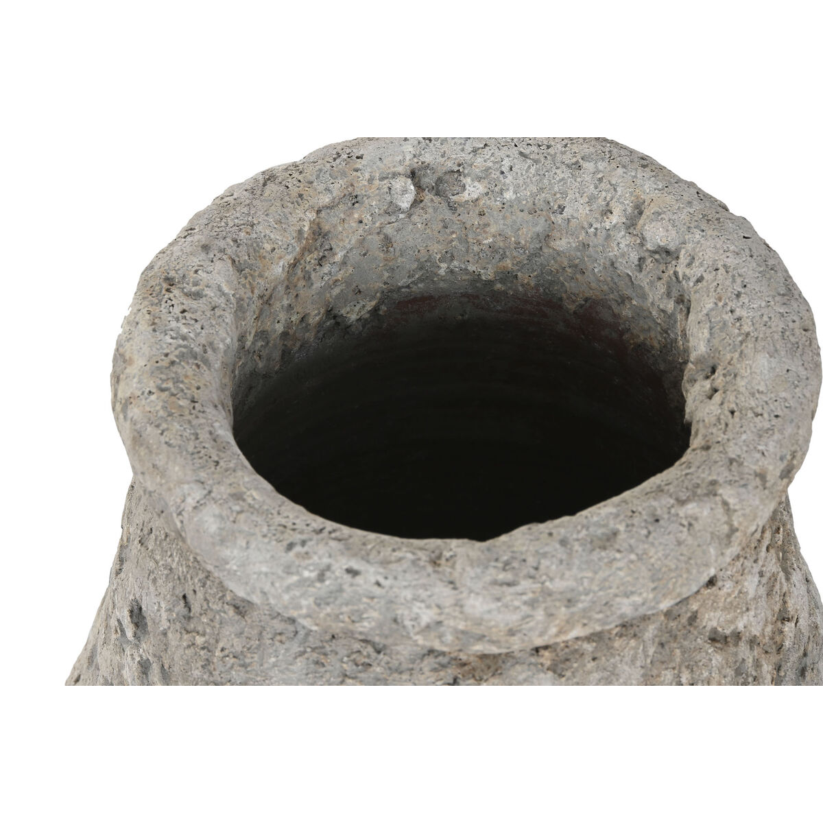 Jarrón Home ESPRIT Gris Terracota 25 x 25 x 51 cm 3 S3061214_2