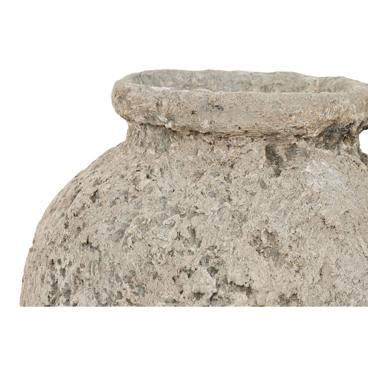 Jarrón Home ESPRIT Gris Terracota 25 x 25 x 50 cm 2 S3061215_1