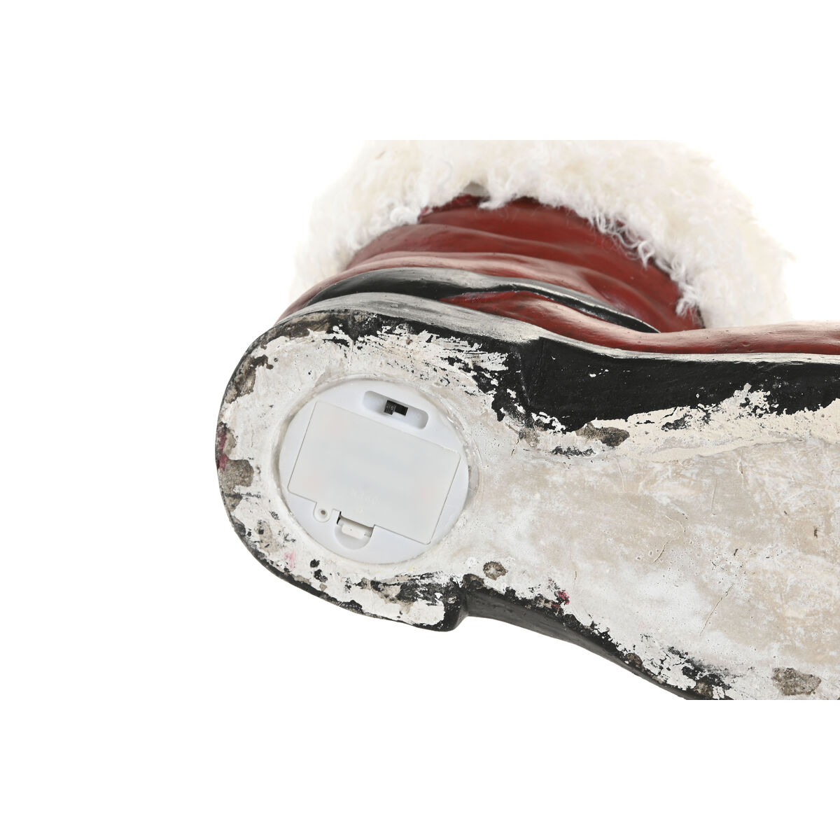 Adorno Navideño Home ESPRIT Blanco Rojo Verde Dorado Bota 29 X 16,5 X 33,5 CM 4 S3062453_3