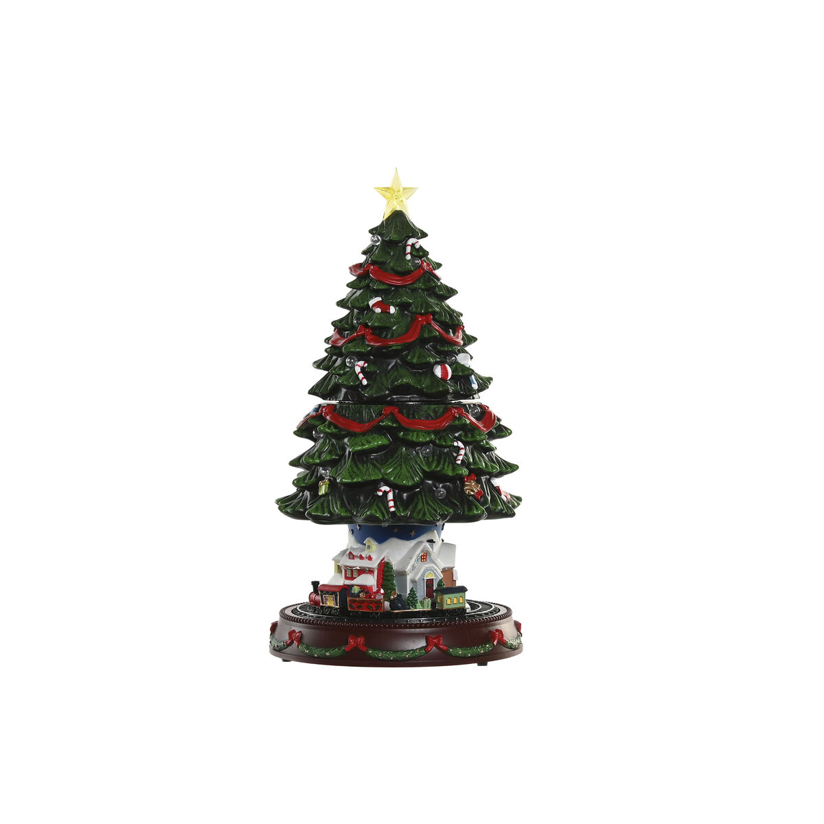 Árbol de Navidad Home ESPRIT Multicolor Polipropileno Musical 5 S3062575_4