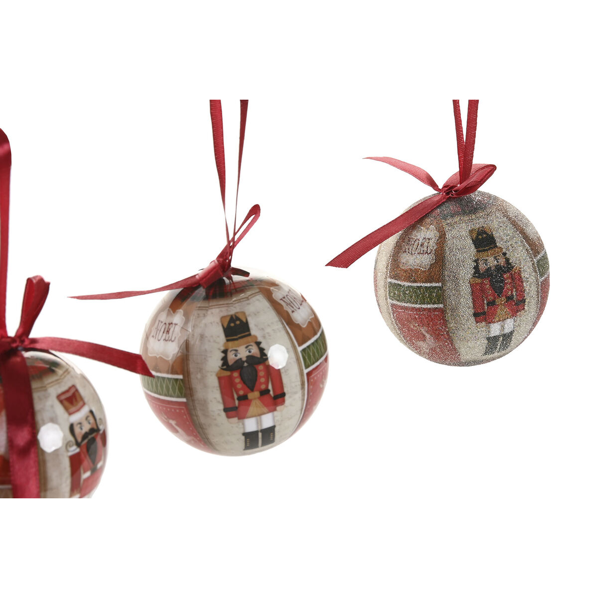 Bolas de Navidad Home ESPRIT Multicolor PVC (14 Piezas) 2 S3062458_1