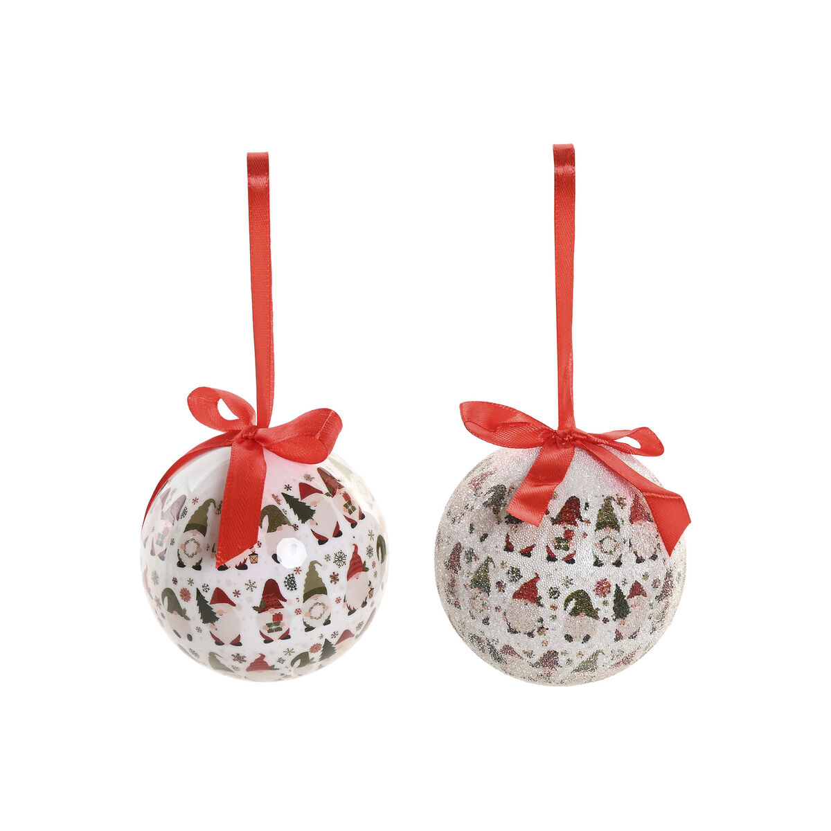 Bolas de Navidad Home ESPRIT Multicolor PVC (14 Piezas) 3 S3062459_2