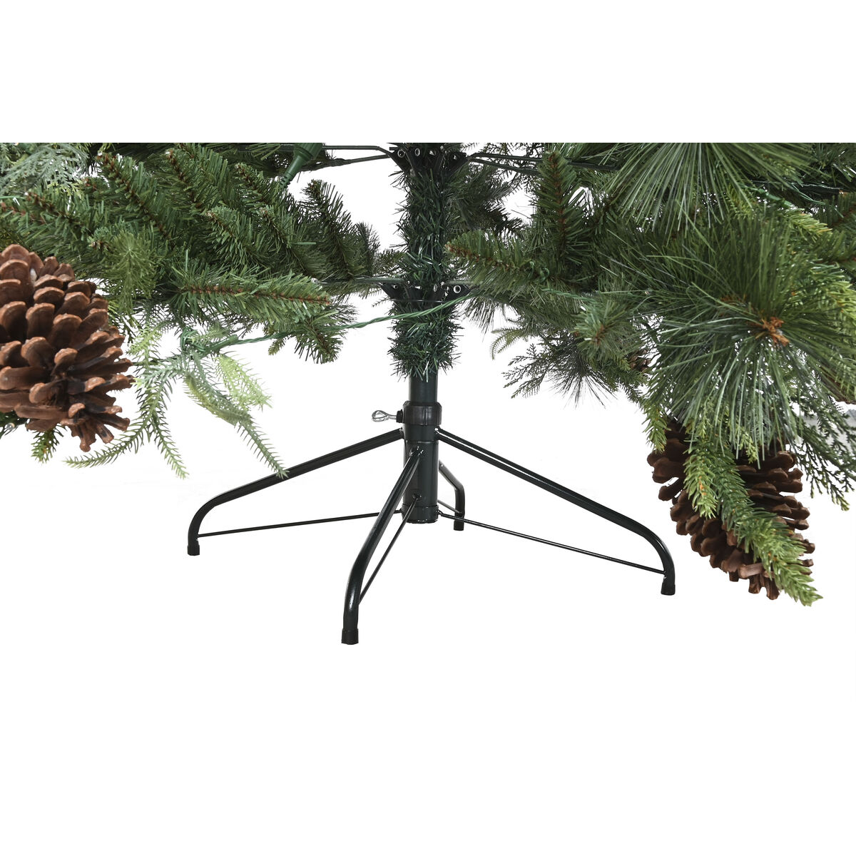 Árbol de Navidad Home ESPRIT Rojo Verde PVC 120 x 120 x 210 cm 3 S3062212_2