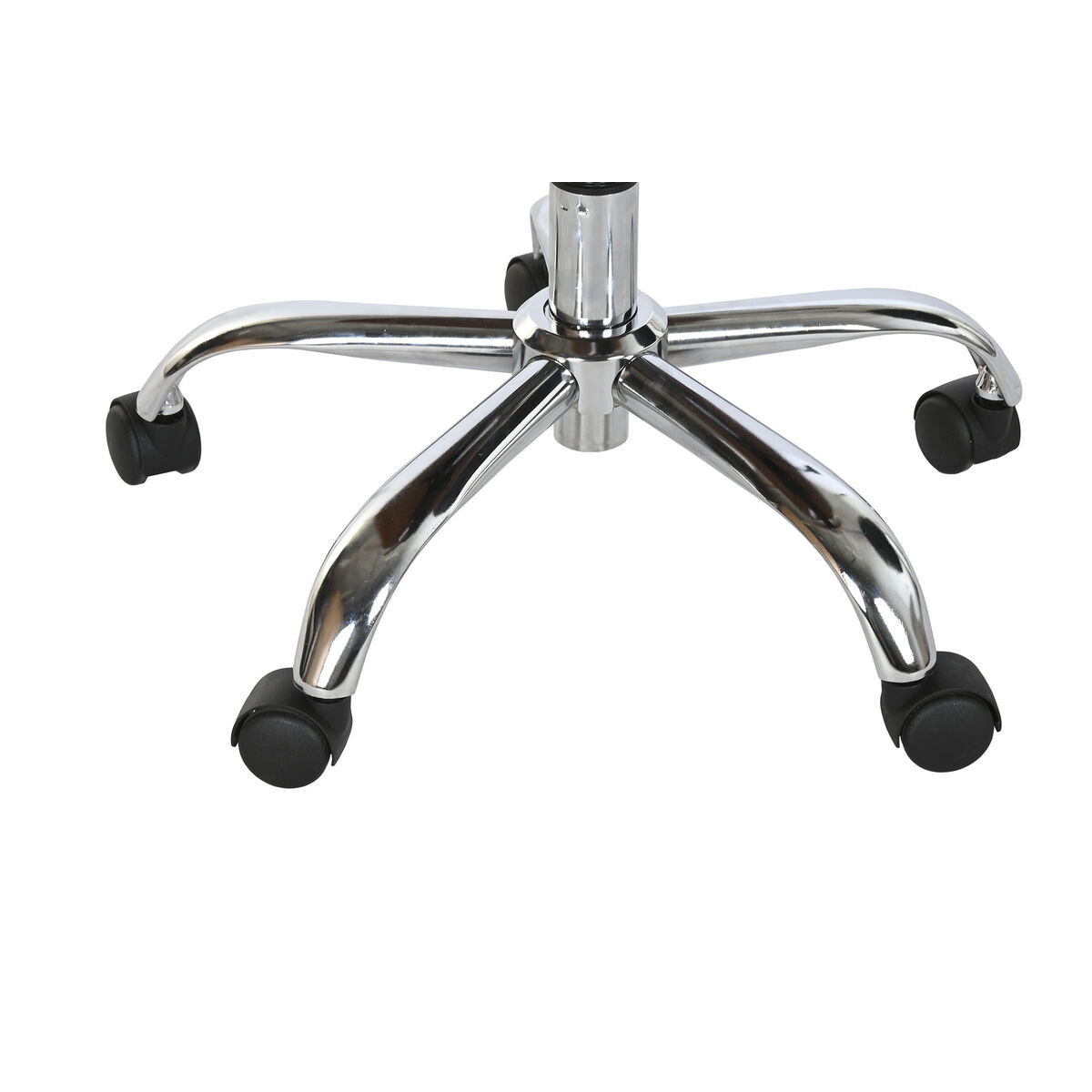 Silla de Oficina Home ESPRIT Marrón Gris Plateado 4 S3061687_3