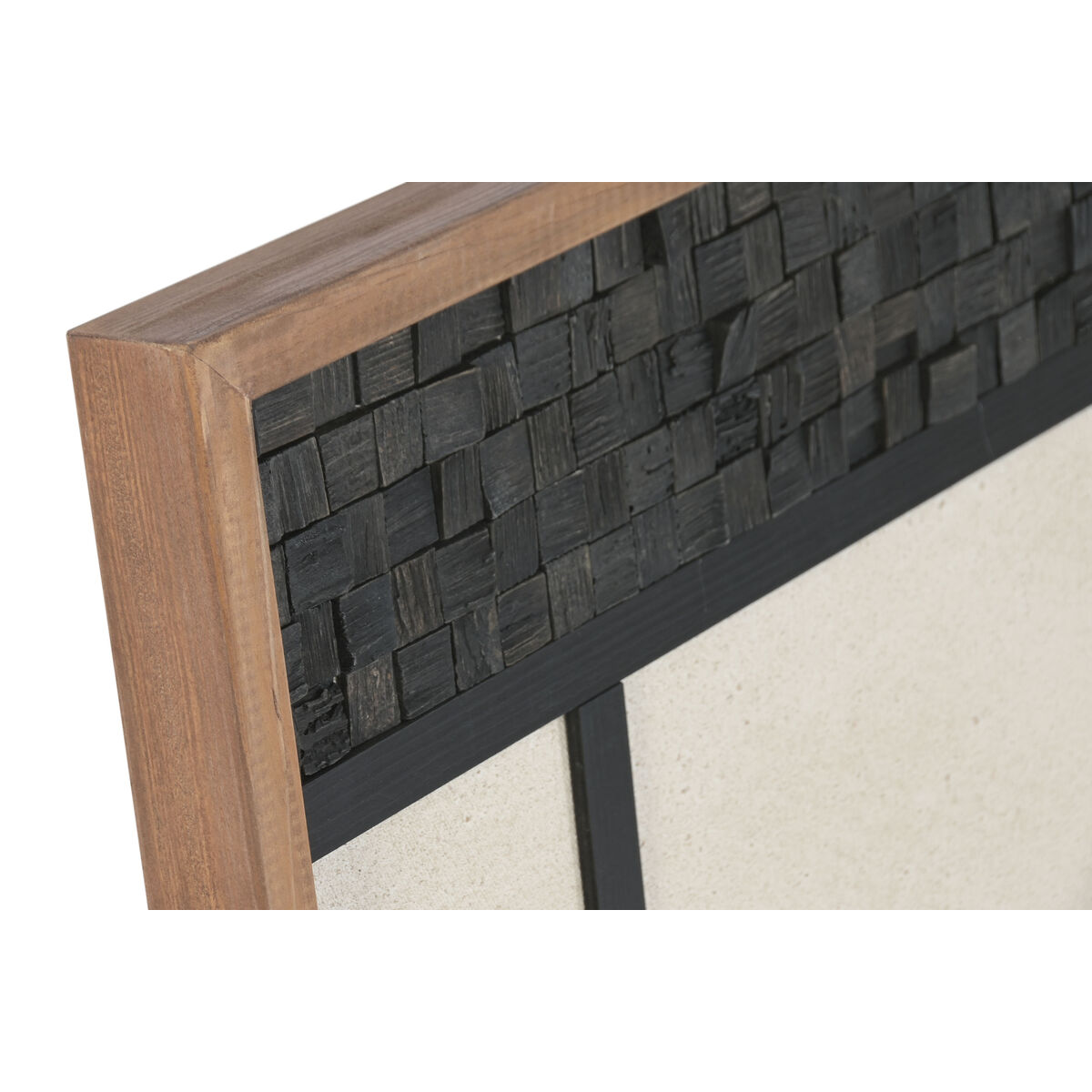 Cuadro Home ESPRIT Pino Madera Reciclada 82 x 4 x 82 cm 2 S3062053_1