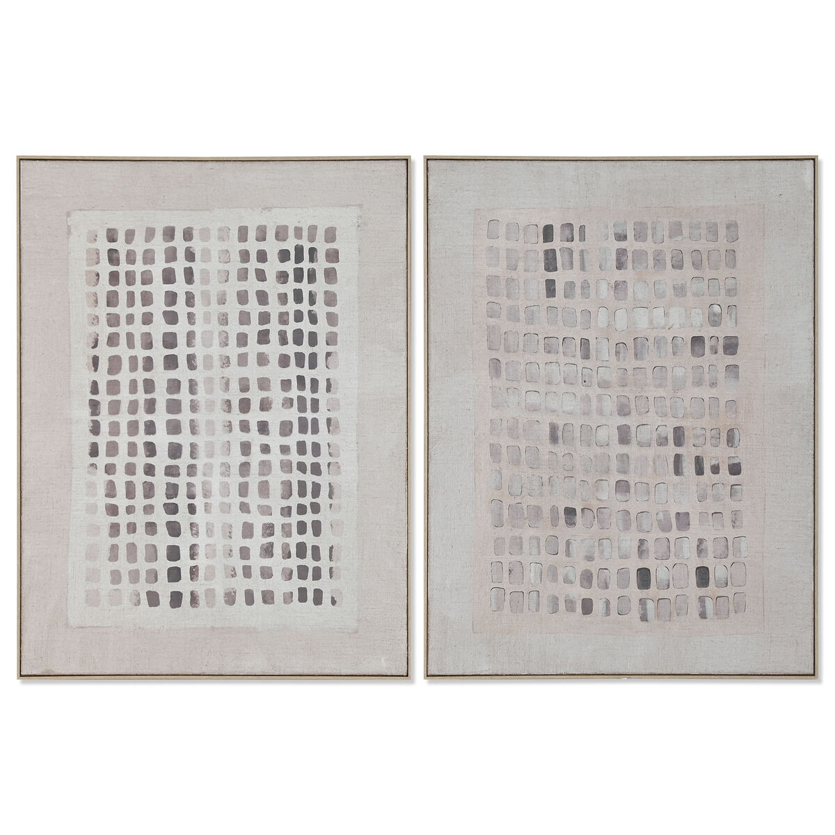 Cuadro 3D Home ESPRIT Yute Poliestireno 90 x 4 x 120 cm 1 S3061825_0