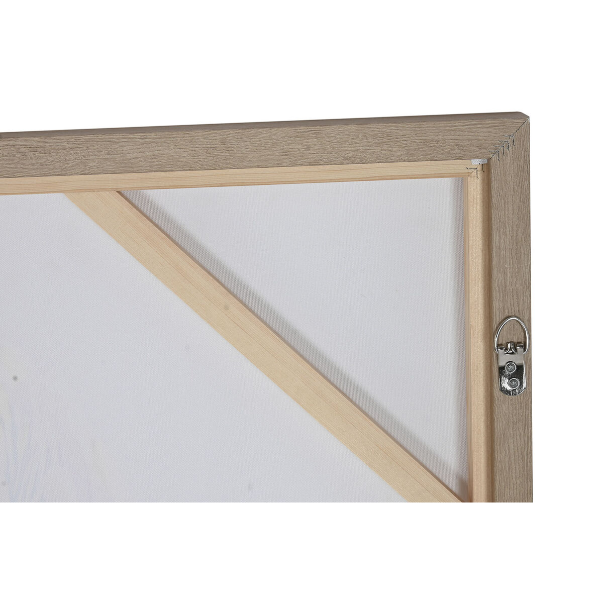 Lienzo Home ESPRIT Verde Rosa Flores Shabby Chic 75 x 4 x 100 cm (2 Unidades) 4 S3061839_3