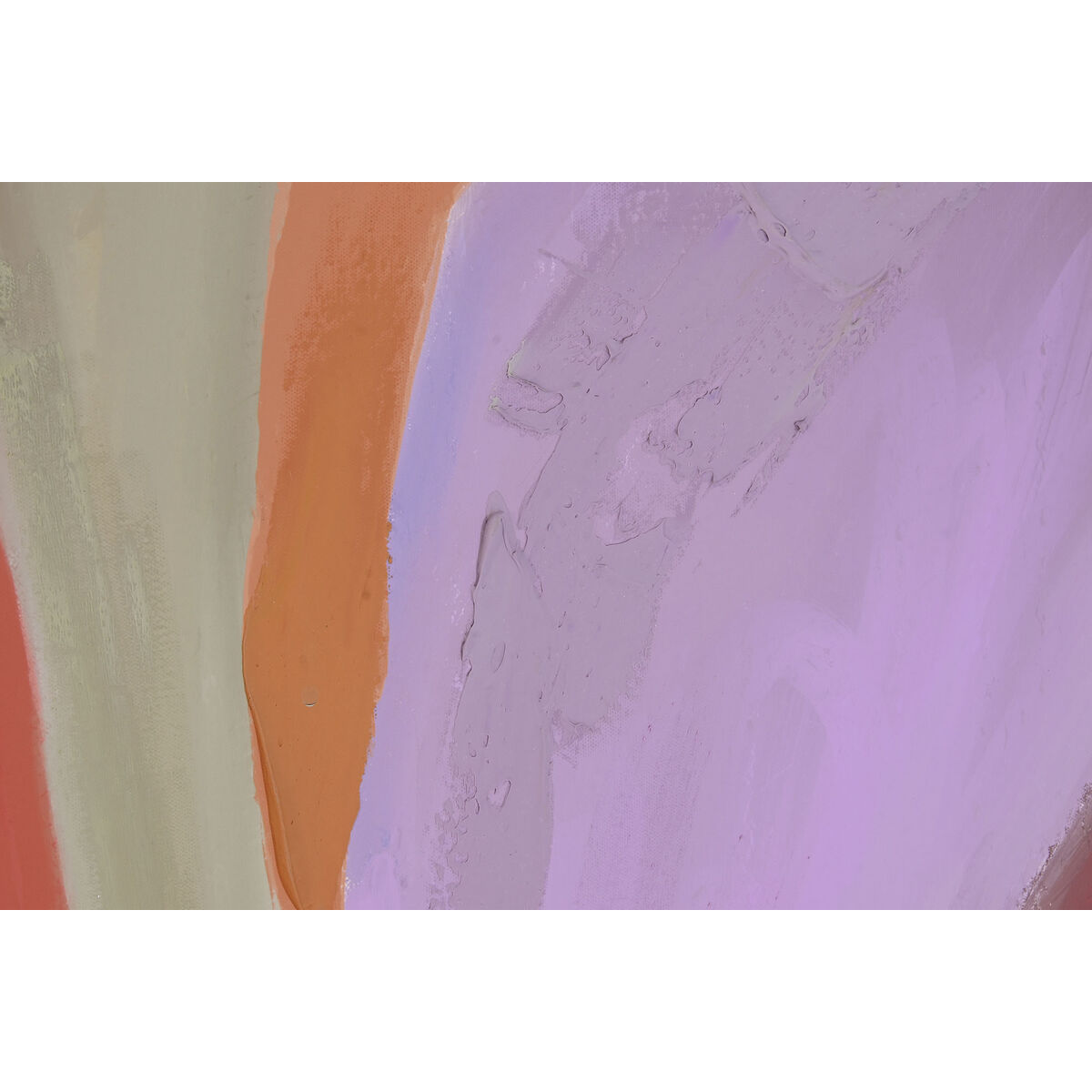 Lienzo Home ESPRIT Naranja Malva Moderno Urbano 100 x 4 x 140 cm (2 Unidades) 3 S3061840_2