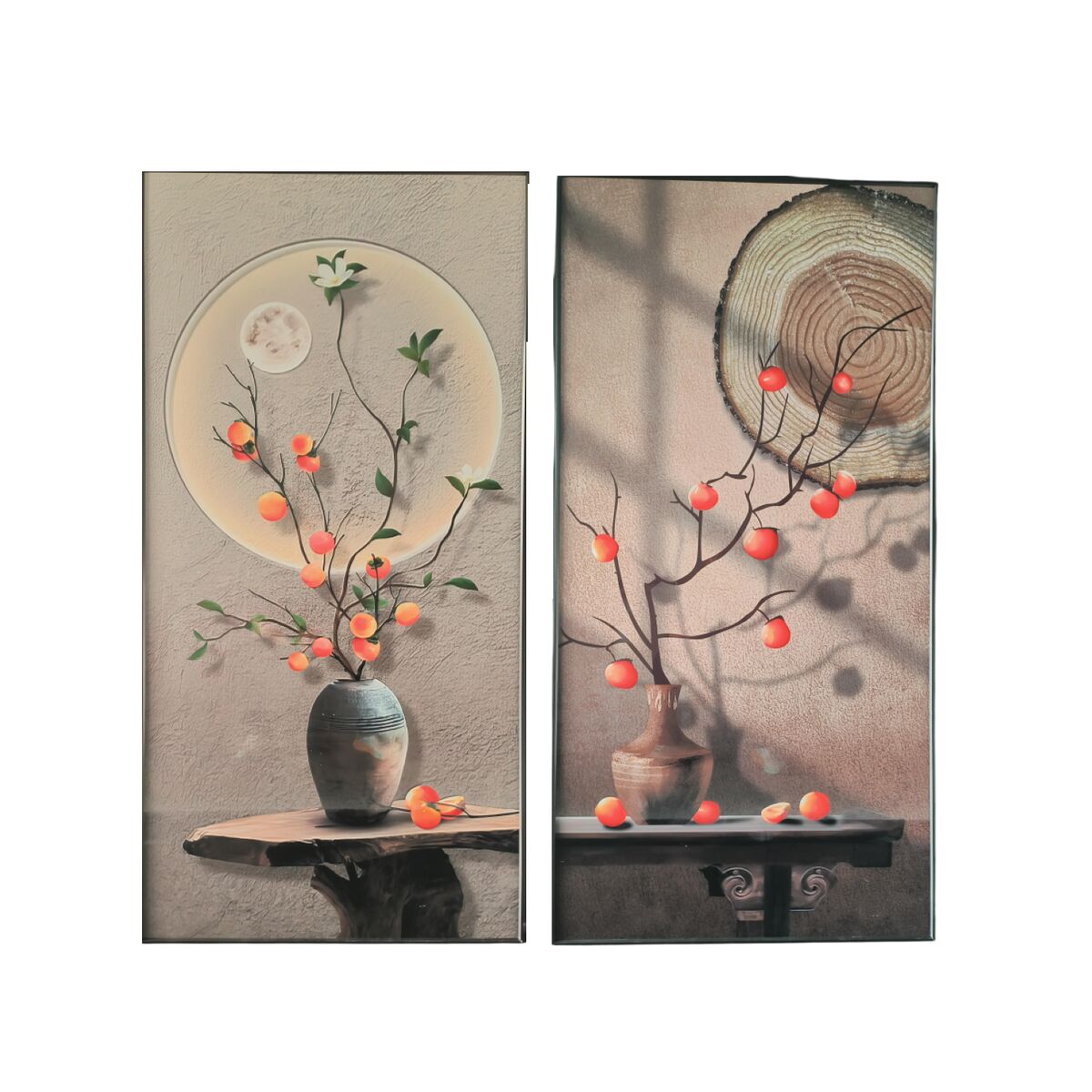 Cuadro Home ESPRIT Aluminio Madera MDF 80 x 3,5 x 160 cm 1 S3061842_0