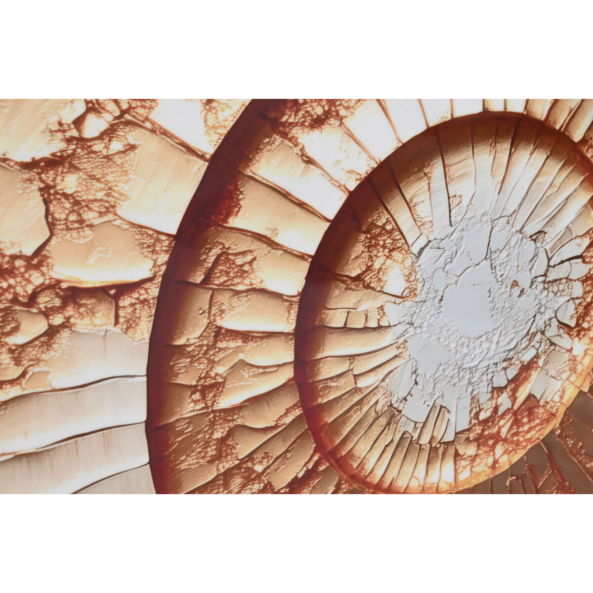 Cuadro Home ESPRIT Aluminio Madera MDF 80 x 3,5 x 80 cm 3 S3061851_2