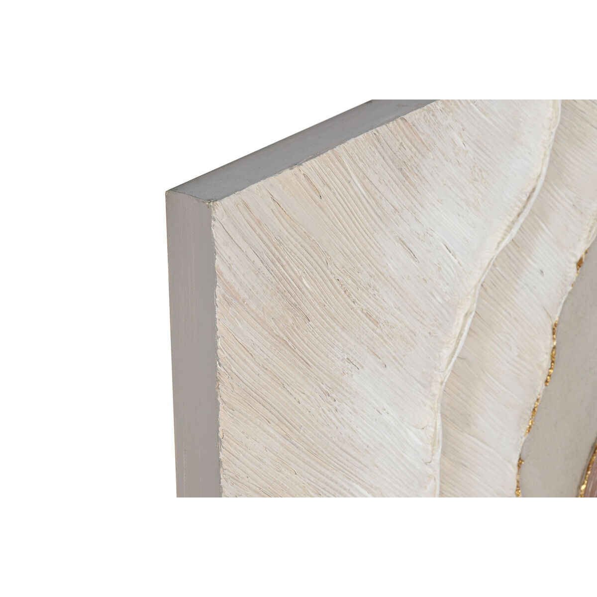 Lienzo Home ESPRIT Blanco Marrón Abstracto Escandinavo 50 x 3 x 100 cm (2 Unidades) 2 S3061862_1