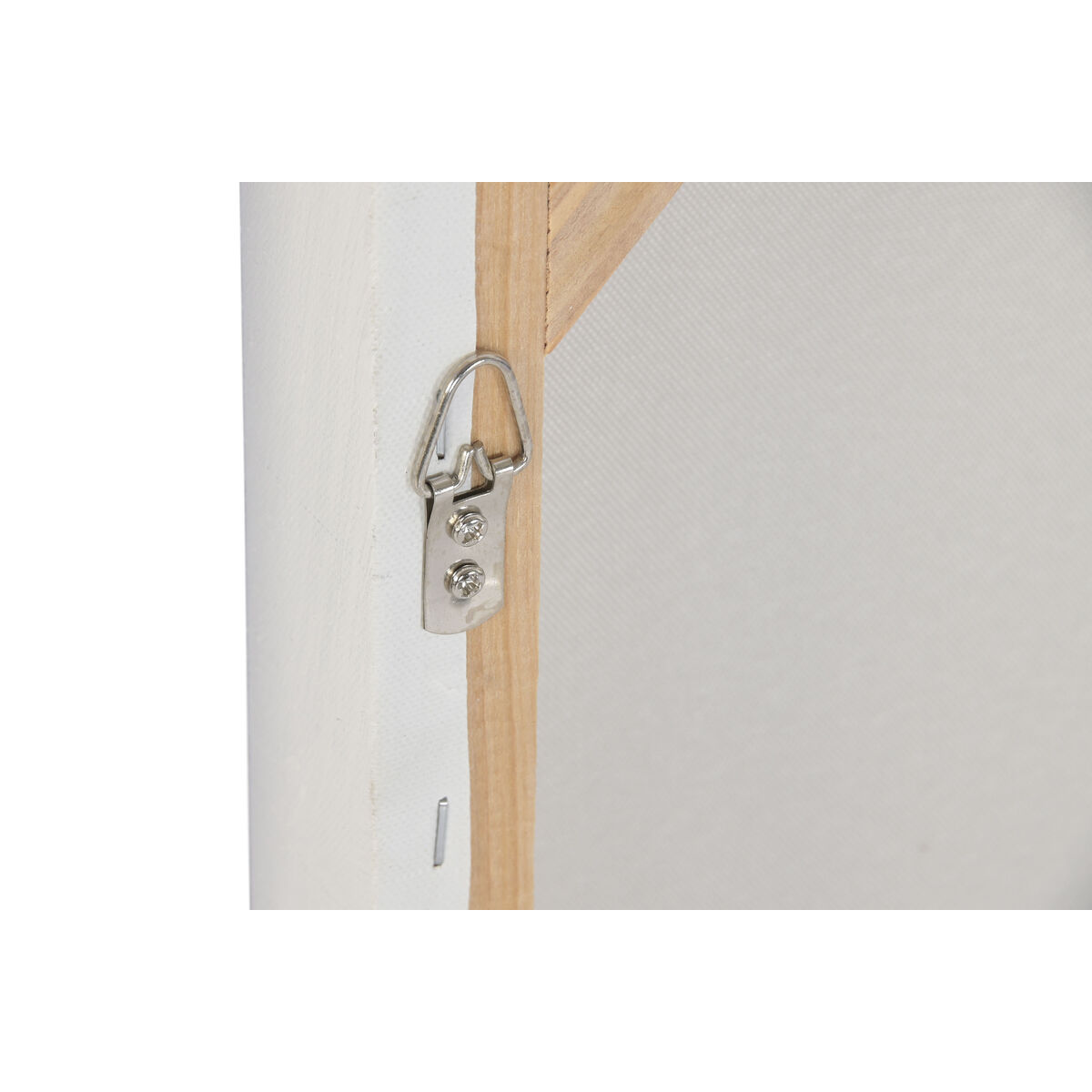 Lienzo Home ESPRIT Blanco Abstracto Escandinavo 60 x 3,5 x 60 cm (2 Unidades) 5 S3062117_4