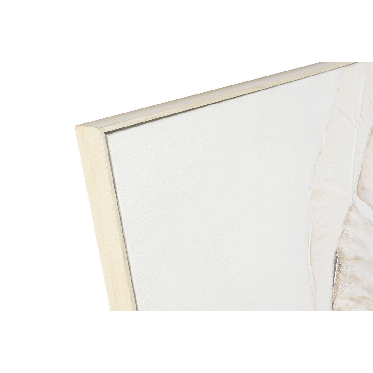 Lienzo Home ESPRIT Blanco Beige Hojas Escandinavo 102,5 X 5,5 X 152,5 CM 3 S3062122_2