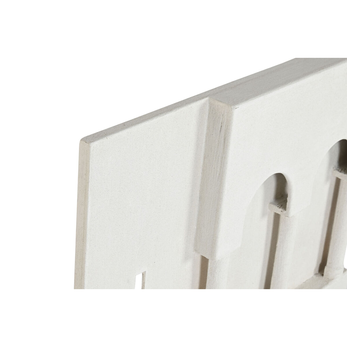 Decoración de Pared Home ESPRIT Blanco Scandi 80 x 6,5 x 80 cm 2 S3062292_1