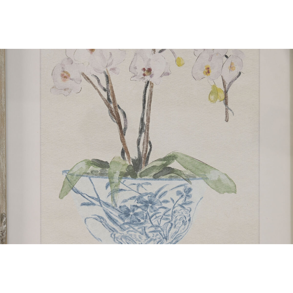 Cuadro Home ESPRIT Cristal Abeto 35 x 2,5 x 45 cm (4 Unidades) 3 S3062607_2