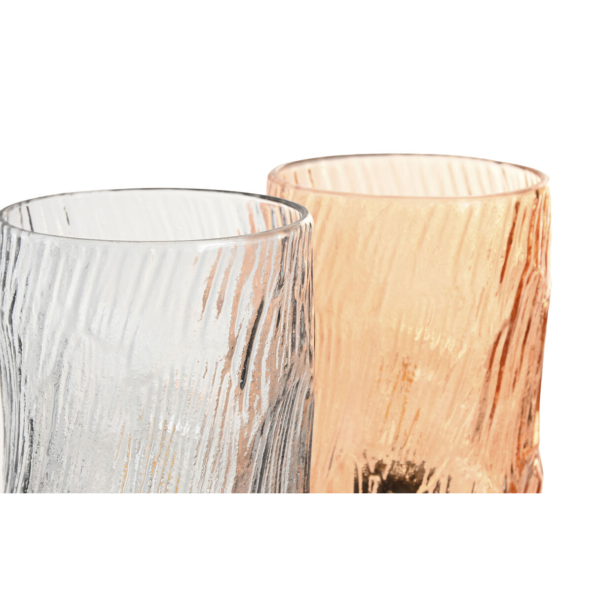 Decoración luminosa Home ESPRIT Cristal Urbano 10 x 10 x 16 cm (2 Unidades) 3 S3062617_2