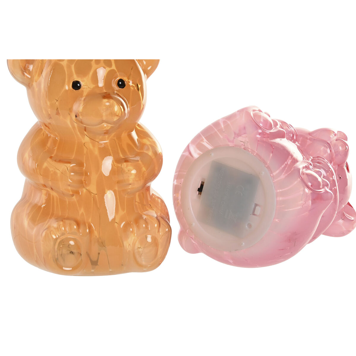 Decoración luminosa Home ESPRIT Cristal Urbano 13 x 14 x 20 cm (2 Unidades) 4 S3062620_3