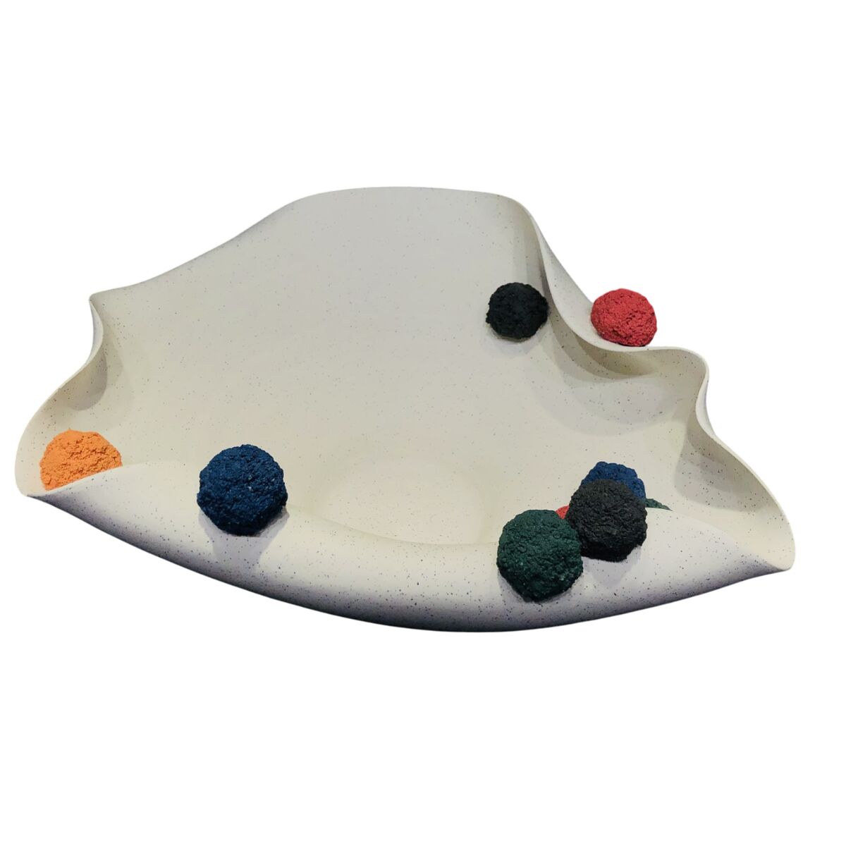 Centro de Mesa Home ESPRIT Blanco Multicolor Cerámica 47 X 38 X 20 CM 7 S3062663_6