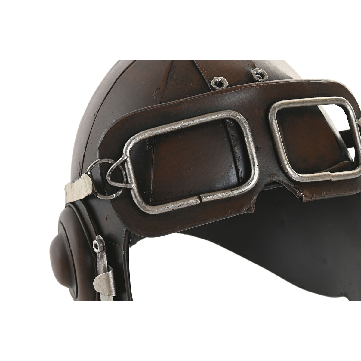 Figura Decorativa Home ESPRIT Marrón Aviador Vintage 14 x 16,5 x 14,5 cm 2 S3062061_1