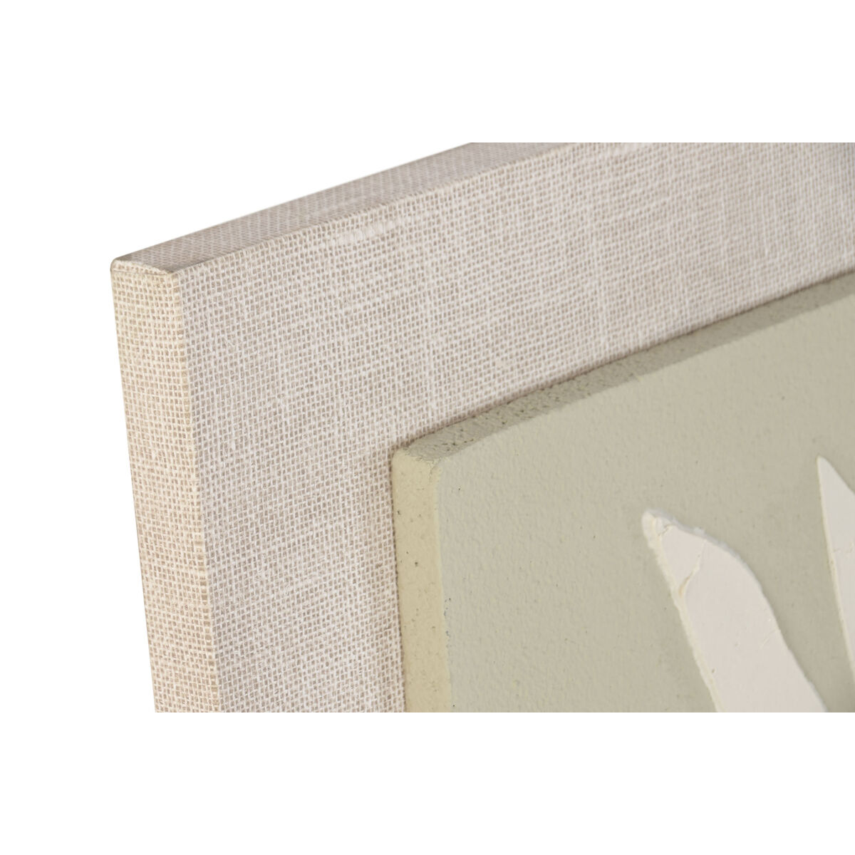 Lienzo Home ESPRIT Verde Beige Jarrón Escandinavo 80 x 3 x 120 cm 80 X 10 X 120 CM (2 Unidades) 2 S3062388_1