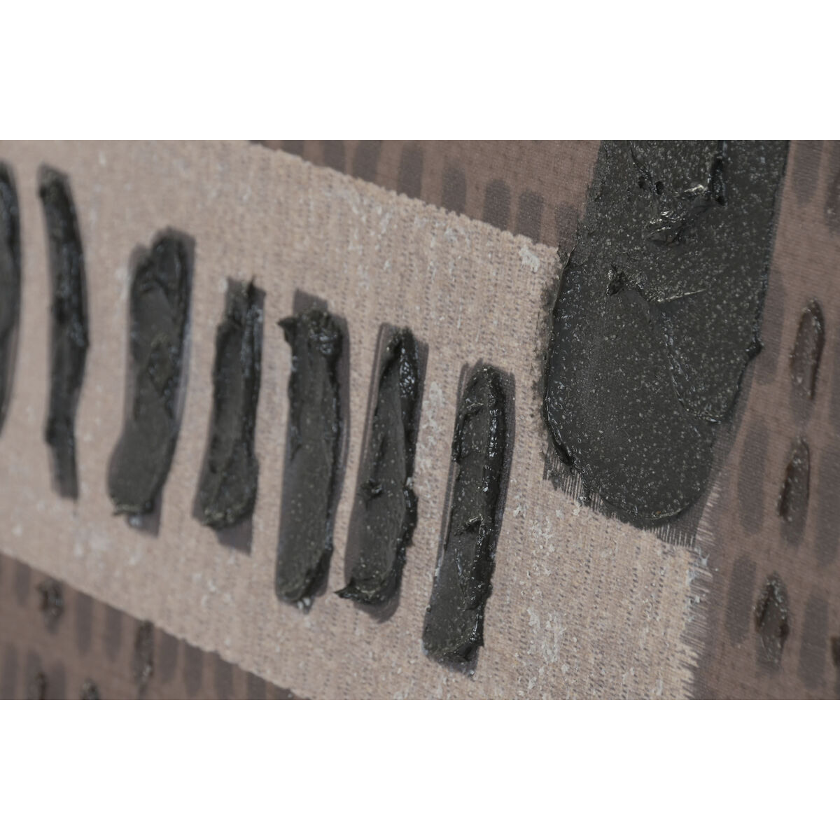 Lienzo Home ESPRIT Marrón Negro Abstracto Urbano 63 x 4 x 93 cm (2 Unidades) 4 S3062394_3
