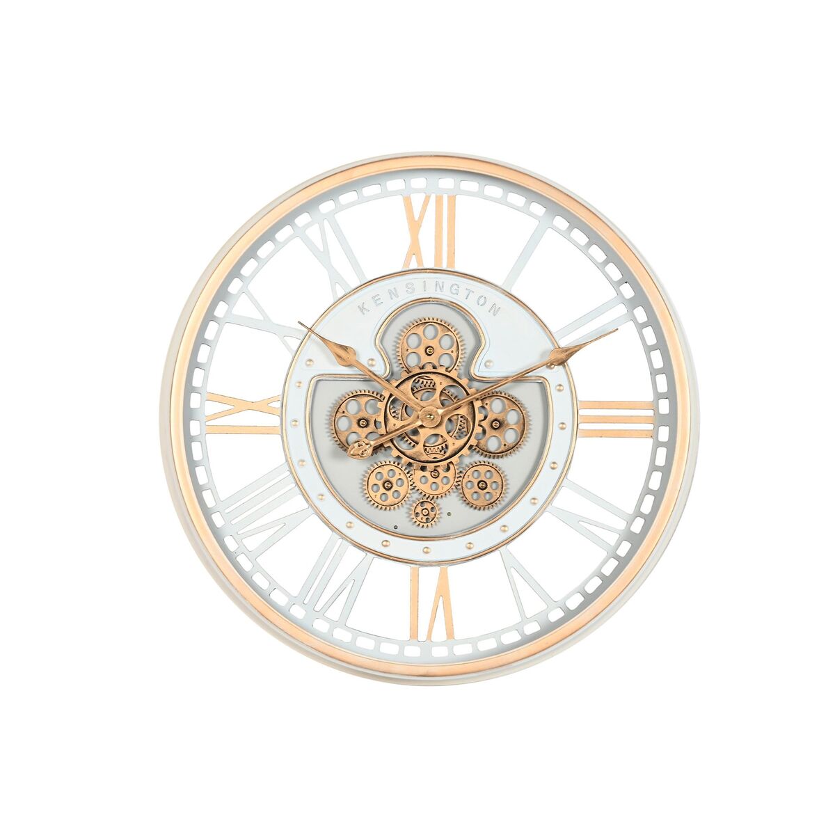 Reloj de Pared Home ESPRIT Blanco Metal Cristal Vintage 60,5 X 9,5 X 60,5 CM 1 S3062403_0