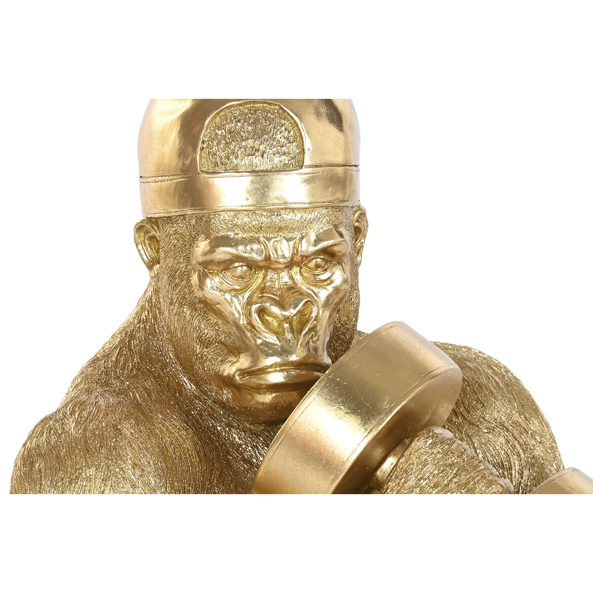 Figura Decorativa Home ESPRIT Dorado Gorila 44 X 38 X 61,5 CM 2 S3062162_1