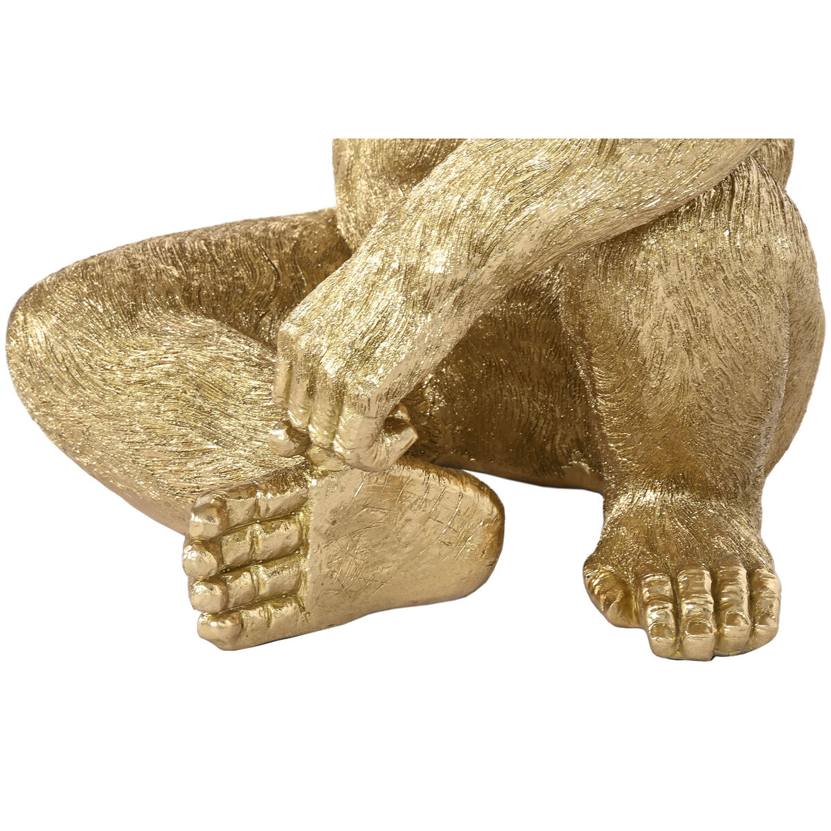 Figura Decorativa Home ESPRIT Dorado Gorila 44 X 38 X 61,5 CM 3 S3062162_2