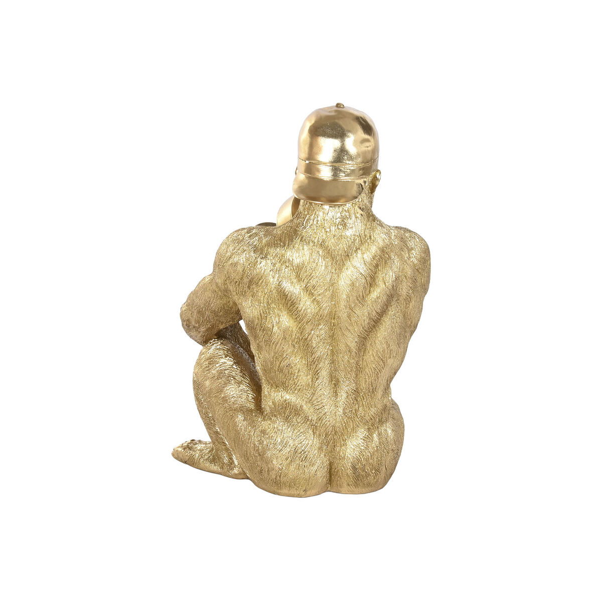 Figura Decorativa Home ESPRIT Dorado Gorila 44 X 38 X 61,5 CM 4 S3062162_3